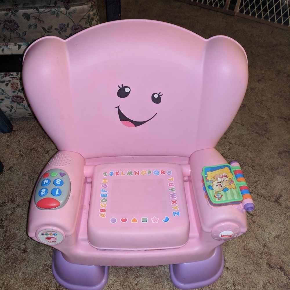 Fisher price smart stages chair pink